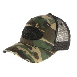 Casquette filet Von Dutch Camouflage Armee Fashion CASQUETTES VON DUTCH