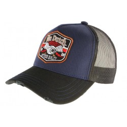 Casquette Von Dutch Bleue et Noire Flying Eyeball Truck ANCIENNES COLLECTIONS divers