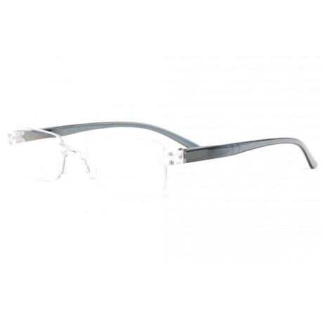 Lunettes lecture grises legeres epurees classe Lonza Lunettes Loupes Proloupe