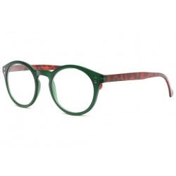 Lunettes lecture rondes fantaisies vertes et marron retro Syra ANCIENNES COLLECTIONS divers