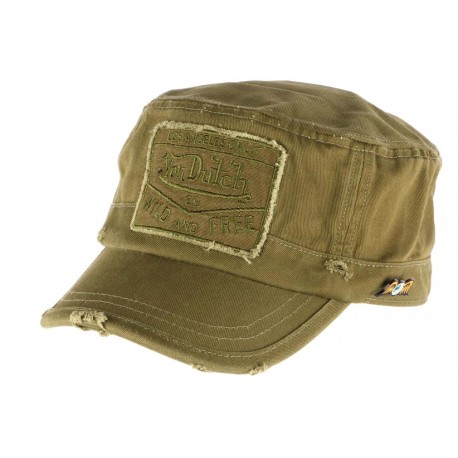 Casquette Armee Von Dutch verte Wild and Free California Army ANCIENNES COLLECTIONS divers