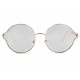 Lunettes soleil miroir argent rondes fashion dorees Gaxy LUNETTES SOLEIL Eye Wear