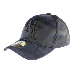 Casquette baseball militaire bleu marine tendance Kaptain CASQUETTES Hip Hop Honour