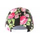 Casquette Enfant Noire Fleurs Roses NY Bora de 7 à 12 ans ANCIENNES COLLECTIONS divers