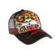 Casquette Ed Hardy Noire et Rouge Tiger Basic Trucker Fashion ANCIENNES COLLECTIONS divers