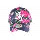 Casquette Enfant bleue Fleurs Roses NY Bora de 7 à 12 ans ANCIENNES COLLECTIONS divers