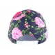 Casquette Enfant bleue Fleurs Roses NY Bora de 7 à 12 ans ANCIENNES COLLECTIONS divers