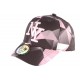 Casquette Enfant Rose fluo et Noire NY Tendance Axy de 7 à 12 ans ANCIENNES COLLECTIONS divers