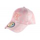 Casquette Enfant Rose Tendance et Classe Baseball NY Dily de 7 à 12 ans ANCIENNES COLLECTIONS divers