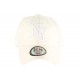 Casquette Enfant Blanche Tendance et Classe Baseball NY Dily de 7 à 12 ans ANCIENNES COLLECTIONS divers