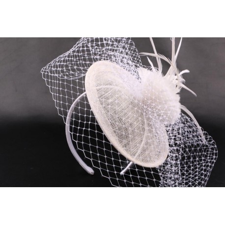 Coiffe mariée Line en sisal Ecru ANCIENNES COLLECTIONS divers