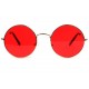 Lunettes soleil rondes rouges et dorees Fashion Odala LUNETTES SOLEIL Eye Wear