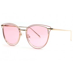 Lunettes de soleil Papillon Roses Dorees Chics et Legeres Luxe Entle LUNETTES SOLEIL Eye Wear