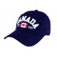 Casquette baseball Canada Bleu Marine en Coton Tendance ANCIENNES COLLECTIONS divers