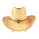 Chapeau Cowboy Country Paille Marron Clair Cashy CHAPEAUX Léon montane