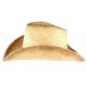 Chapeau Cowboy Country Paille Marron Naturel Brook ANCIENNES COLLECTIONS Léon montane