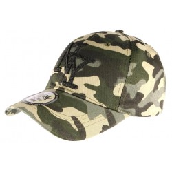 Casquette NY Militaire Verte et Kaki Fashion Baseball Chief ANCIENNES COLLECTIONS divers