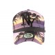 Casquette baseball violette et jaune NY Tropical Night ANCIENNES COLLECTIONS divers
