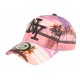 Casquette NY Rose et Violette Baseball Fashion Tropical Night ANCIENNES COLLECTIONS divers