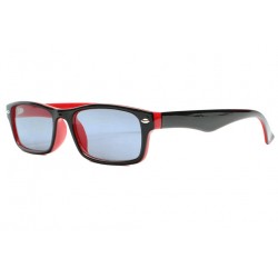 Lunettes Loupe Solaire Rouges et Noires Classes et Tendance Sany Lunettes Loupe Solaire Loupea