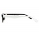 Lunettes Loupe Solaire Blanches et Noires Classes et Tendance Sany Lunettes Loupe Solaire Loupea