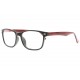 Lunettes lecture bois rouge originales Wales Lunettes Loupes Loupea