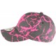 Casquette NY Rose et Grise Baseball Fashion Spyder CASQUETTES Hip Hop Honour