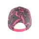 Casquette NY Rose et Grise Baseball Fashion Spyder CASQUETTES Hip Hop Honour