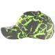 Casquette NY Vert Fluo et Grise Baseball Fashion Spyder ANCIENNES COLLECTIONS divers