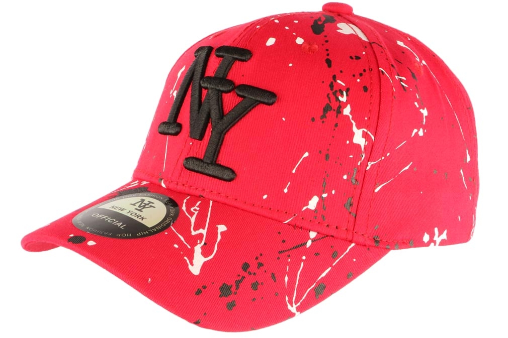 Casquette Baseball NY Jaune Et Noire - Streetwear Taille Unique - Neuf Avec étiquette