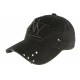 Casquette Baseball noire design createur fashion et couture NY Pointy ANCIENNES COLLECTIONS divers