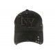 Casquette Baseball noire design createur fashion et couture NY Pointy ANCIENNES COLLECTIONS divers