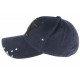 Casquette Baseball Bleue Design Createur Classe et Couture NY Pointy ANCIENNES COLLECTIONS divers