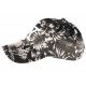 Casquette NY Noire et Blanche Tropical Baseball Fashion CASQUETTES Hip Hop Honour