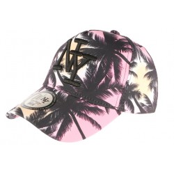 Casquette NY Rose et Noire Baseball Fashion Tropical ANCIENNES COLLECTIONS divers