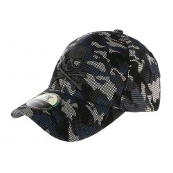 Casquette Baseball Militaire Noire et Bleue Tete de Mort Kaft ANCIENNES COLLECTIONS divers