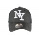 Casquette NY Denim Grise Jeans classe Baseball Boston CASQUETTES Hip Hop Honour