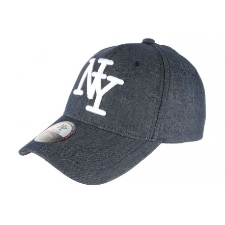 Casquette NY Blue Jean Denim classe Baseball Boston CASQUETTES Hip Hop Honour