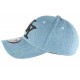 Casquette NY Bleu Ciel Denim Jeans Tendance Baseball Boston ANCIENNES COLLECTIONS divers