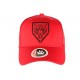 Casquette Baseball Rouge Tete de Tigre Streetwear en coton CASQUETTES Hip Hop Honour