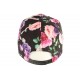 Casquette NY Noire et Rose Fleurs Fashion Baseball Bora ANCIENNES COLLECTIONS divers