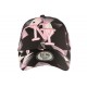 Casquette NY Rose et Noire Baseball Tendance Axy ANCIENNES COLLECTIONS divers