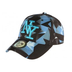 Casquette Baseball Bleue et Noire NY Tendance Axy ANCIENNES COLLECTIONS divers