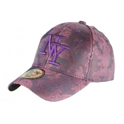 Casquette Baseball Violette Tendance et Classe Luxe NY Dily ANCIENNES COLLECTIONS divers