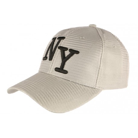 Casquette Trucker Grise NY Noir Look Ete Fun Baseball Liak ANCIENNES COLLECTIONS divers