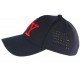 Casquette NY Bleu Marine et Rouge Design Baseball Tendance NY Surray CASQUETTES Hip Hop Honour