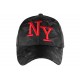 Casquette NY Militaire Noire et Rouge Graphisme Baseball Armee Koft ANCIENNES COLLECTIONS divers