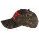 Casquette NY Militaire Marron et Rouge Graphisme Baseball Armee Koft CASQUETTES Hip Hop Honour