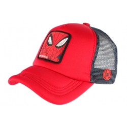 Casquette Spider Man Rouge Marvel Official Trucker Capslab ANCIENNES COLLECTIONS divers