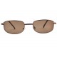 Lunettes Loupe Solaires Marron et Legeres Monture Metal Bary Lunettes Loupe Solaire PresBello